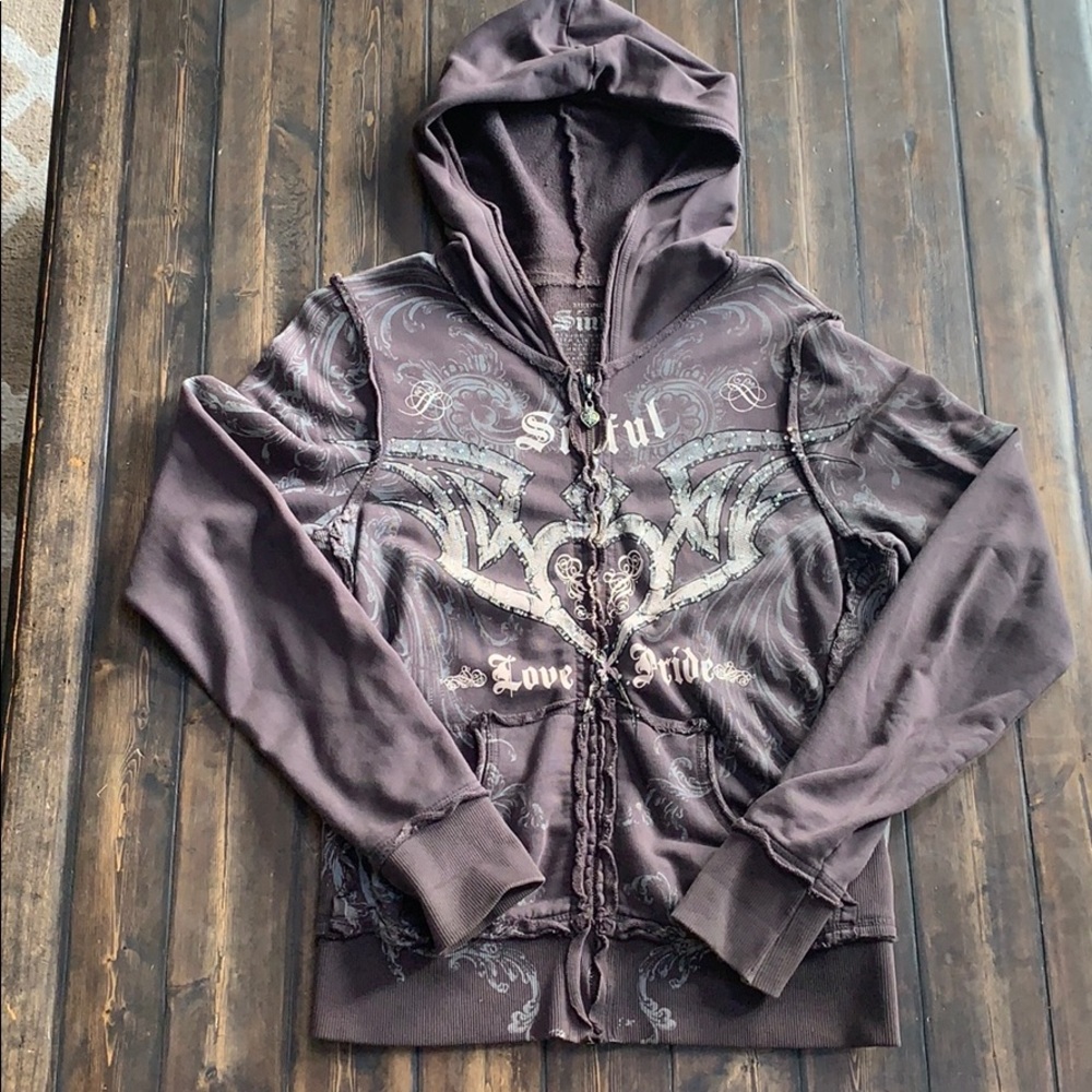 Women’s sinful zip up